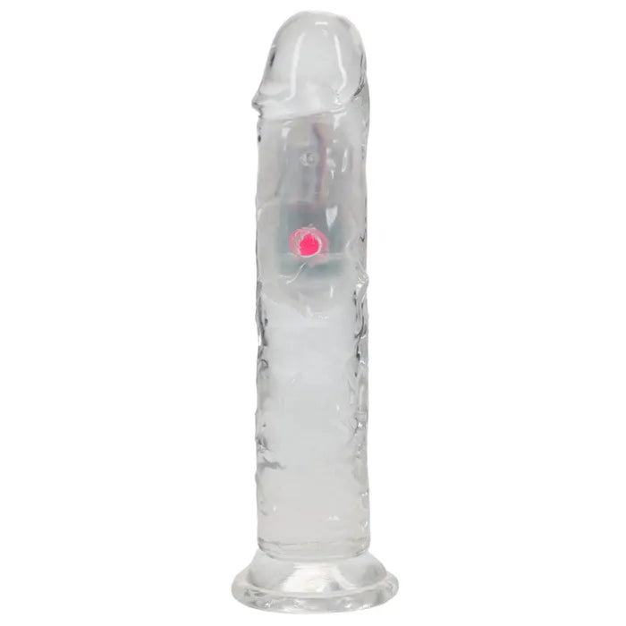 Shots Toys REALROCK 6'' Wireless Rechargeable LED Vibrating Dong With Remote 7 Inch Shots Toys