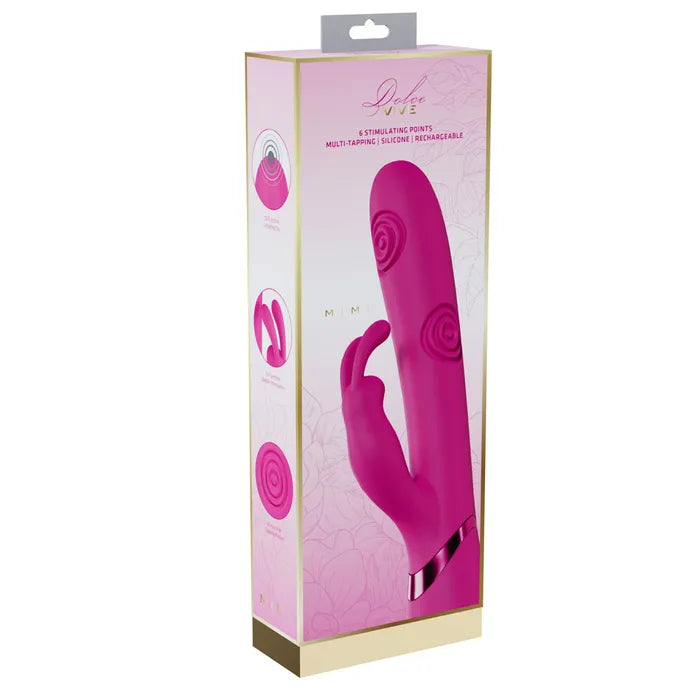 Shots Toys VIVE Mimi USB Rechargeable Vibrating & Tapping Rabbit Vibrator Shots Toys