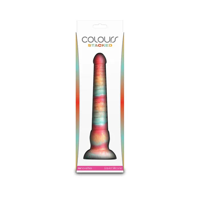 NS Novelties Colours Stacked Fantasy Dildo 9 Inch NS Novelties