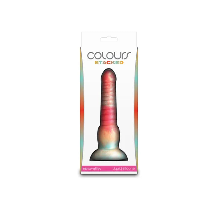 NS Novelties Colours Stacked Fantasy Dildo 6 Inch