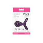 NS Novelties INYA Valiant Berry USB Rechargeable Vibrating Cock Ring Purple NS Novelties
