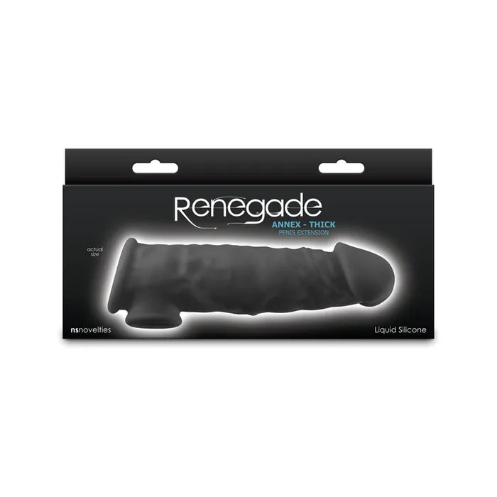 NS Novelties Renegade Annex Thick Penis Extender Sleeve 18.6cm NS Novelties