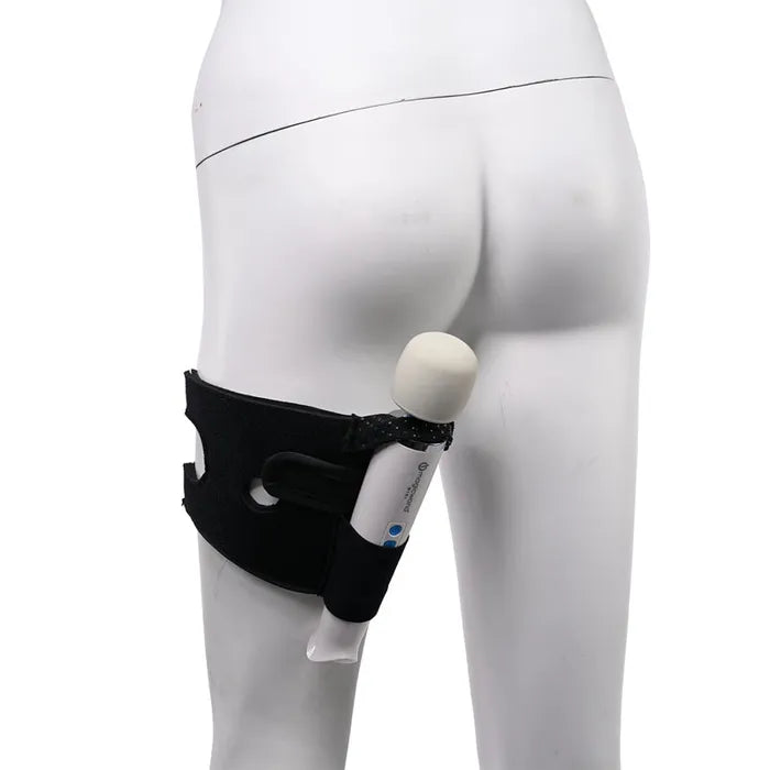 Pivot 2 in 1 Forced O Strap Thigh Harness For Massagers Sportsheets