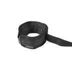 SPORTSHEETS Velvet Noir Adjustable Hog Tie & Cuff Set Black Sportsheets