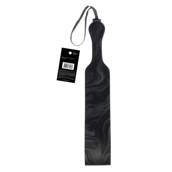 SPORTSHEETS Velvet Noir Loop Paddle Paddle 42cm Black Sportsheets