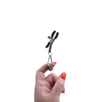 SPORTSHEETS Velvet Noir Tuggable Nipple Clamps Adjustable Nipple Restraints