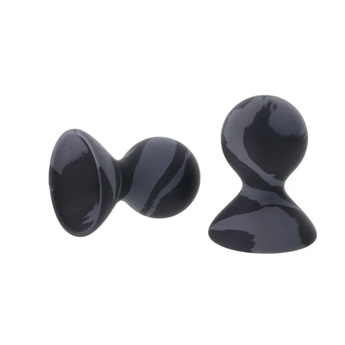 SPORTSHEETS Velvet Noir Silicone Nipple Suckers Set Of 2