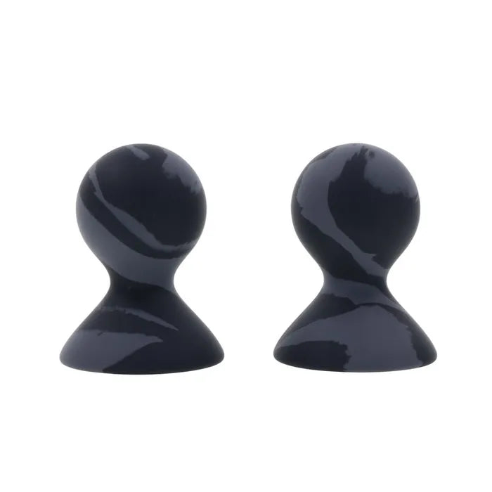 SPORTSHEETS Velvet Noir Silicone Nipple Suckers Set Of 2