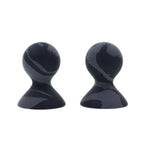 SPORTSHEETS Velvet Noir Silicone Nipple Suckers Set Of 2
