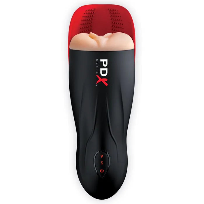 Pipedream Extreme Toys Elite Fuck O Matic USB Rechargeable Sucking Masturbator Pipedream