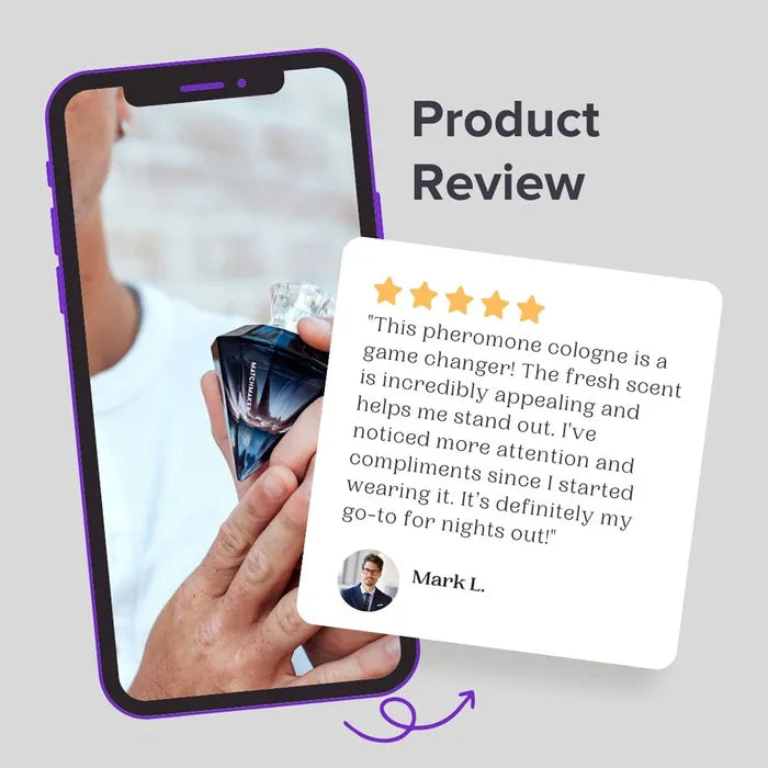 Eye of Love Matchmaker LGTBQ Pheromone Cologne For Men To Attract Men Black Diamond 30ml Spray Eye Of Love