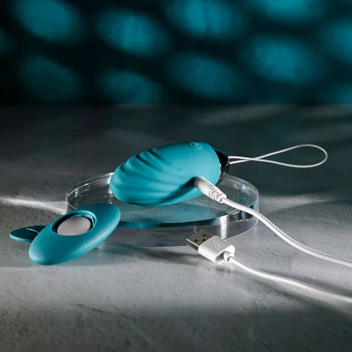 Evolved OVAL OFFICE USB Rechargeable Wireless Egg Vibrator With Remote Control Green Evolved