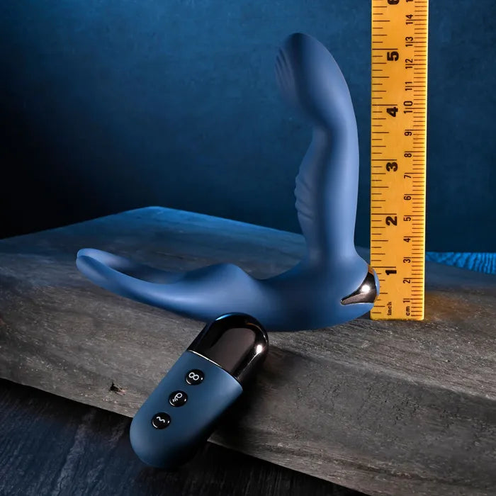Zero Tolerance BY ALL MEANS USB Rechargeable Prostate Massager With Cock Ring Zero Tolerance