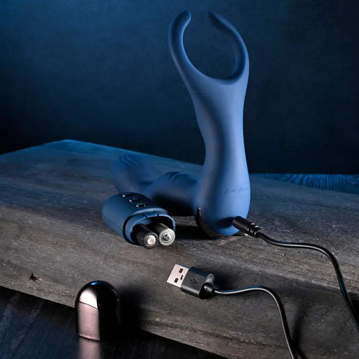 Zero Tolerance BY ALL MEANS USB Rechargeable Prostate Massager With Cock Ring Zero Tolerance