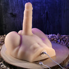 Evolved EASY RIDER LIGHT USB Rechargeable Male Torso With Vibrating Penis 17.8cm Flesh Evolved