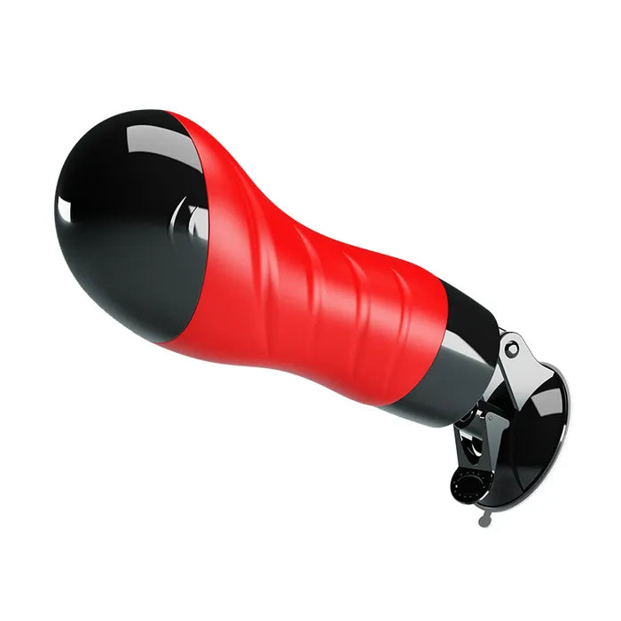 CRAZY BULL DELIA Vibrating Vagina Stroker With Suction Base Flesh Crazy Bull