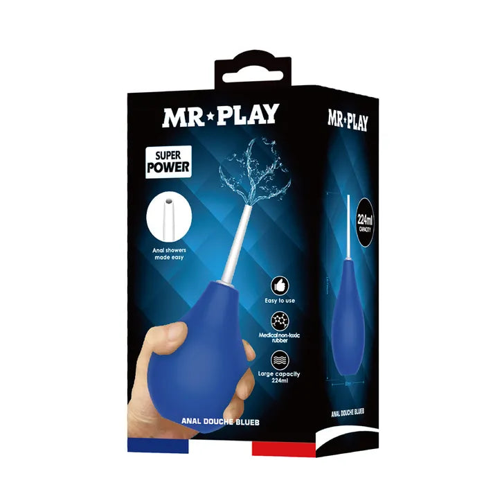 MR PLAY Anal Douche Unisex 224ml Capacity Mr Play
