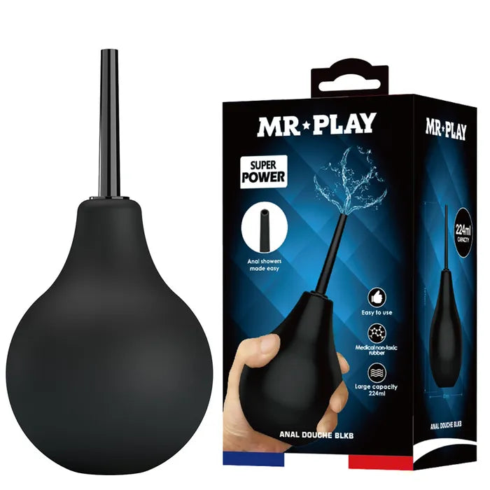 MR PLAY Anal Douche Unisex 224ml Capacity Mr Play