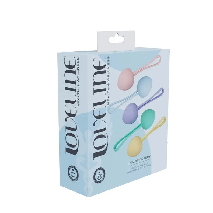 Shots Toys LOVELINE PelviFit Berry Kegel Kit Set Of 5 Sizes Shots Toys