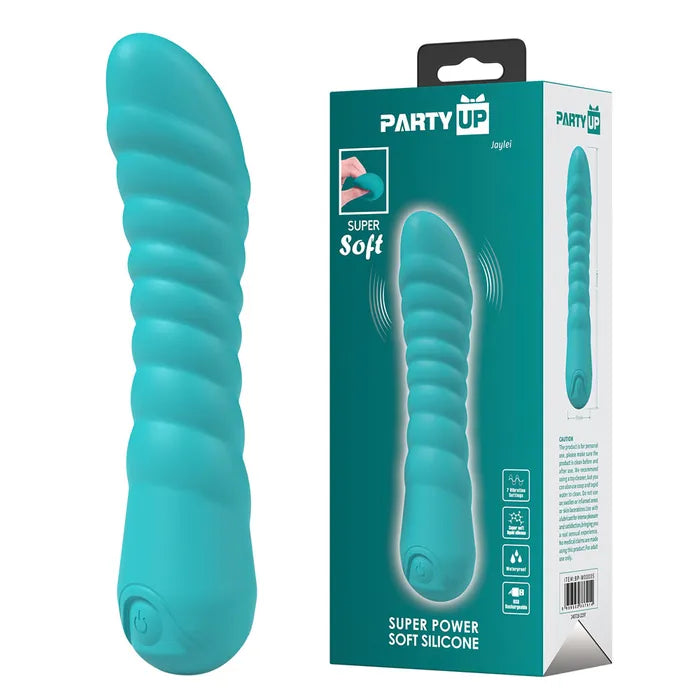 Party Up JAYLEI USB Rechargeable Vibrator 14.6cm Party Up