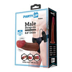 Party Up NELSON Vibrating Hollow Strap-On 17.5cm Party Up