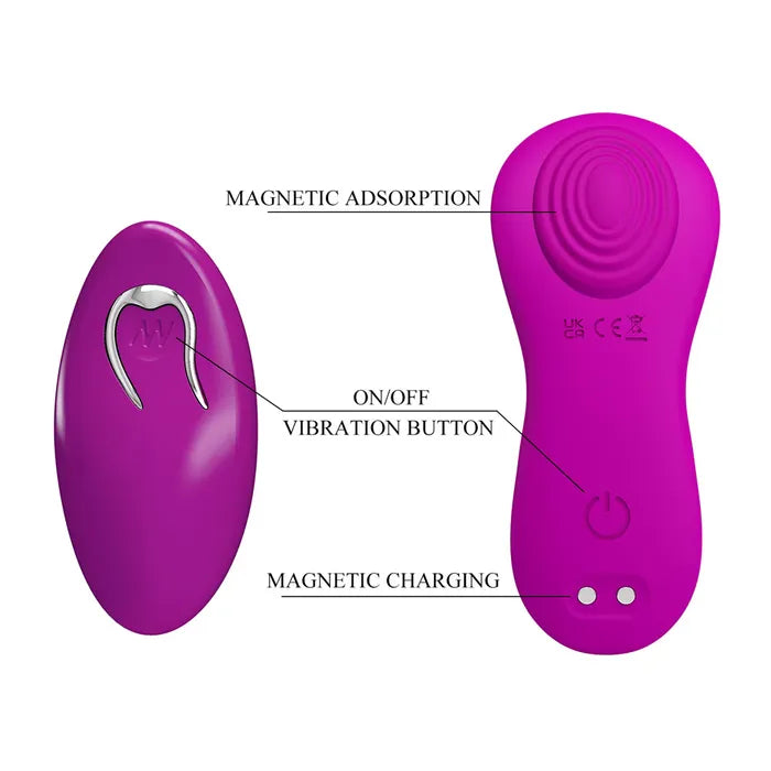 Party Up MICHAEL USB Rechargeable Panty Vibrator With Wireless Remote Control Party Up
