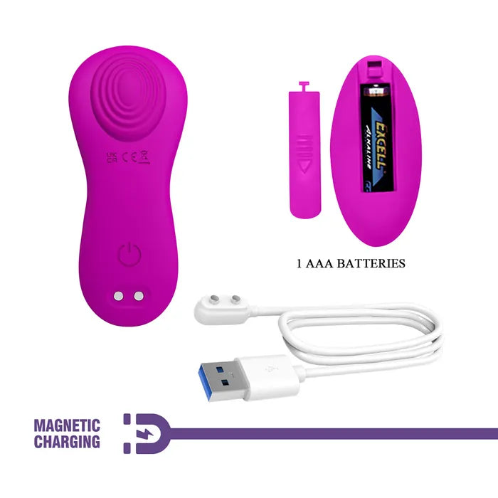 Party Up MICHAEL USB Rechargeable Panty Vibrator With Wireless Remote Control Party Up