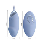 Party Up IVAN Remote USB Rechargeable Vibrating Egg Vibrator With Wireless Remote Party Up