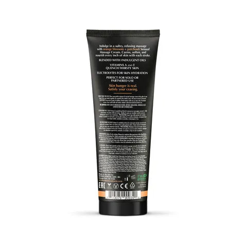 Wicked ORANGE BLOSSOM & PATCHOULI Sensual Scented Massage Cream 120ml Tube Wicked