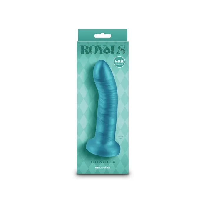 NS Novelties Royals Dong 6 Inch Metallic Blue NS Novelties