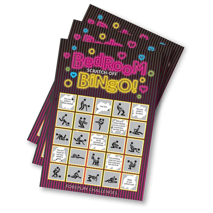 Little Genie Bedroom Bingo Foreplay Scratcher Card