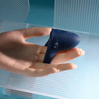 Playboy Pleasure PLEASURE POINT USB Rechargeable Vibrating Cock Ring Blue Playboy Pleasure