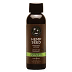 Earthly Body Hemp Seed Massage Scented Lotion 59ml Bottle Earthly Body