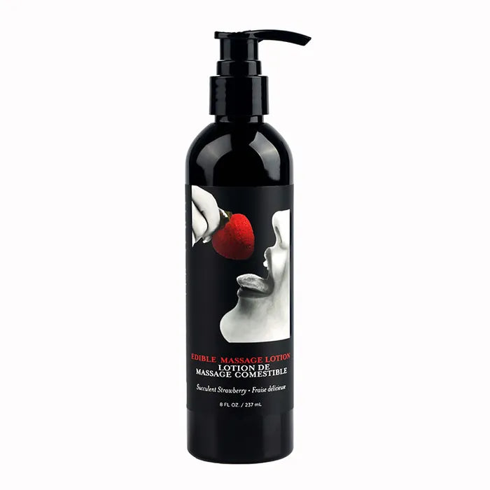 Earthly Body Flavoured Edible Massage Lotion 237ml Earthly Body