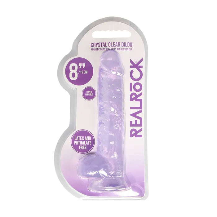 Shots Toys REALROCK Realistic Dildo With Balls 8 Inch Shots Toys