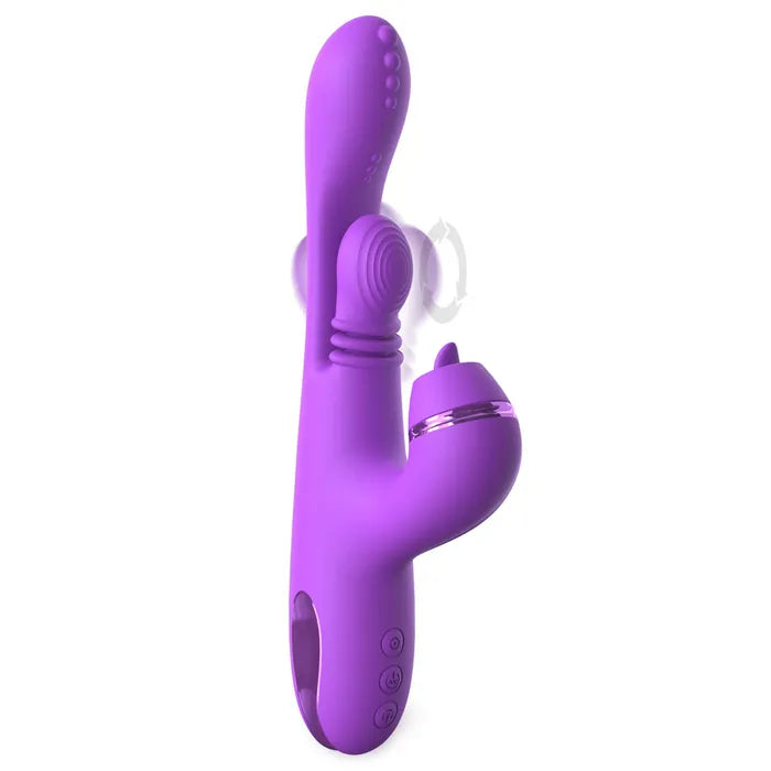 Pipedream Fantasy For Her IntiMotion Pulse Pro USB Rechargeable Swirling & Flicking Rabbit Vibrator Pipedream