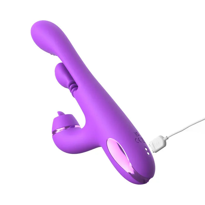 Pipedream Fantasy For Her IntiMotion Pulse Pro USB Rechargeable Swirling & Flicking Rabbit Vibrator Pipedream