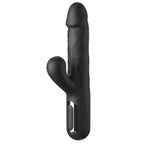 Pipedream FFS Sonix Silicone Thruster USB Rechargeable Thrusting Vibrator With Flicking Clit Stim Pipedream