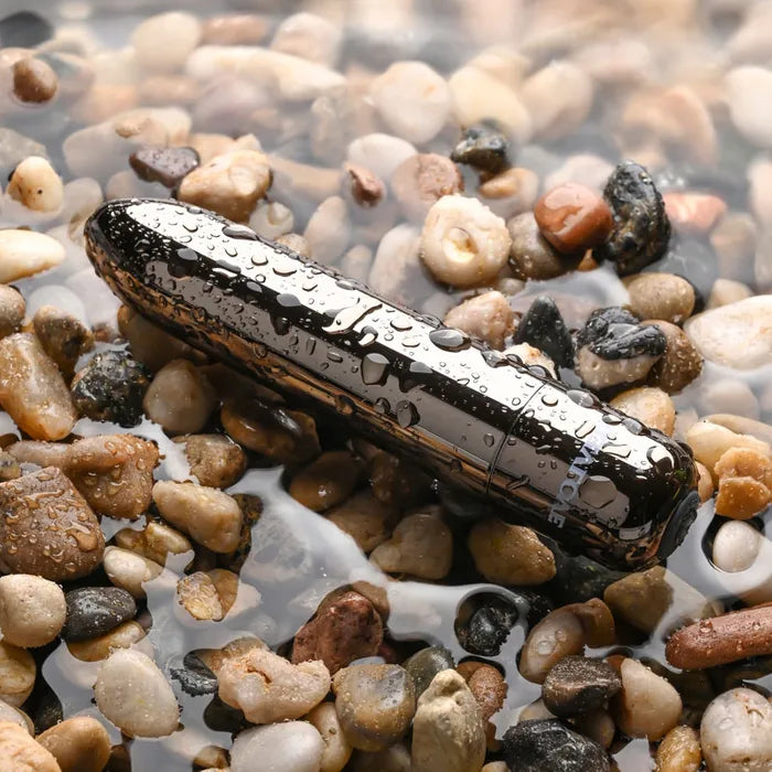 Evolved REAL SIMPLE Chrome USB Rechargeable Bullet Vibrator 10cm