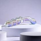 Playboy Pleasure JEWELS DOUBLE Glass Double Ended Dildo 17.1cm Clear Playboy Pleasure