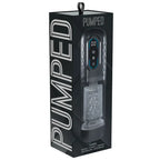 PUMPED Vortex Gunmetal USB Rechargeable Sucking Rotating & Thrusting Auto Masturbator Shots Toys