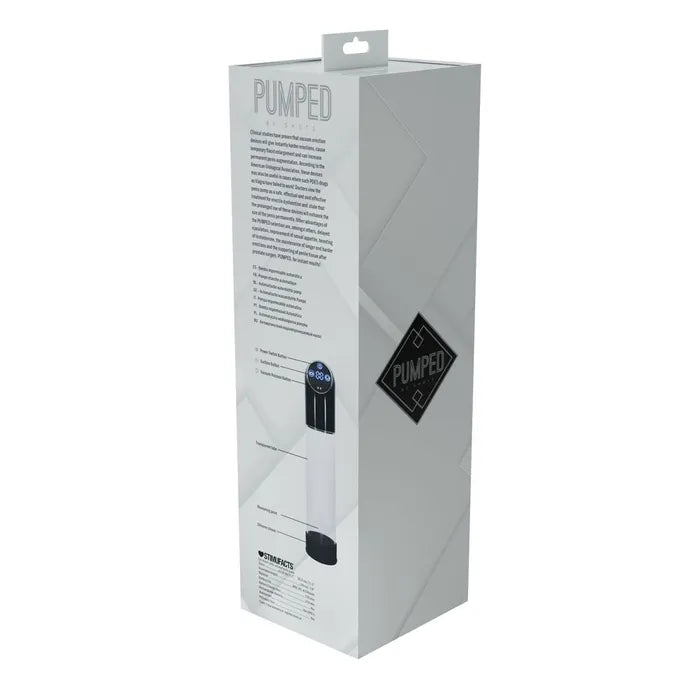 Shots Toys PUMPED Automatic Waterproof USB Rechargeable Automatic Penis Pump Shots Toys