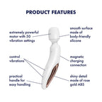 Satisfyer Wand erland USB Rechargeable Massage Wand Satisfyer