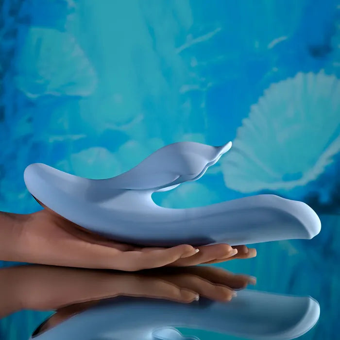 Playboy Pleasure IN BLOOM USB Rechargeable Thrusting Tapping & Heating Dual Vibrator Playboy Pleasure