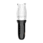Adam & Eve Adam's Gawk Gawk USB Rechargeable Rotating Masturbator Clear Adam & Eve