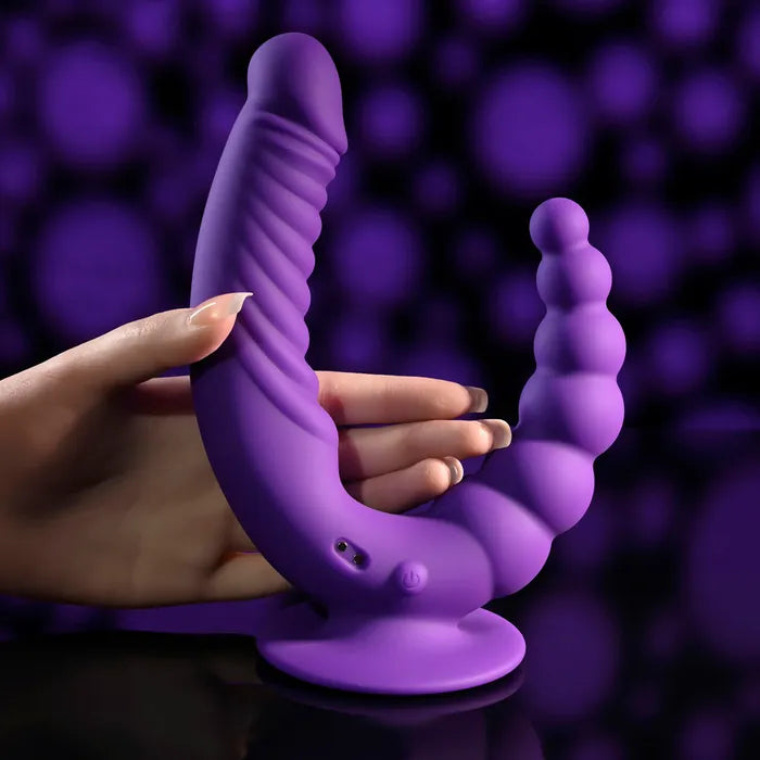 Evolved THE RIDER USB Rechargeable Double Ended Vibrator With Wireless Remote Evolved