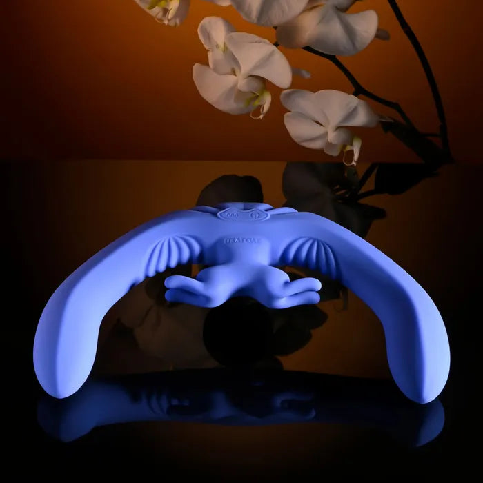 Evolved LOVEBIRDS USB Rechargeable Double Ended Rabbit Vibrator With Remote Evolved