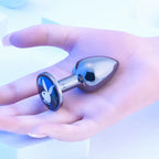 Playboy Pleasure TUX Butt Plug Metal 7.4cm Small Playboy Pleasure