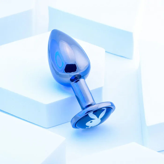 Playboy Pleasure TUX Butt Plug Metal 7.4cm Small Playboy Pleasure