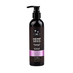 Earthly Body Hemp Seed Massage Lotion Scented 237ml Bottle Earthly Body